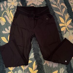 Lululemon Dance Studio Cropped Black Pants Size 8